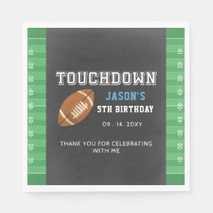 Servilleta De Papel Touchdown Boy Fútbol 