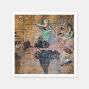 Servilleta De Papel Toulouse-Lautrec - Danza Mora / Las Almeas