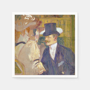 Servilleta De Papel Toulouse-Lautrec - El inglés en el Rouge