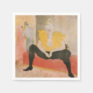 Servilleta De Papel Toulouse-Lautrec - Mademoiselle Cha-u-kao Sentada