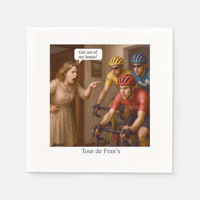 Servilleta De Papel Tour de Fran (Anverso)