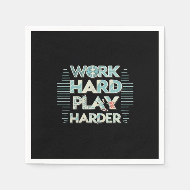 Servilleta De Papel Trabajo de suscripción Reproducir duro clásico dur (Anverso)