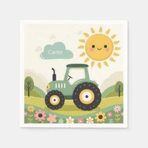 Servilleta De Papel Tractor/granja personalizado