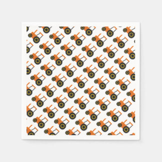 Servilleta De Papel Tractor naranja