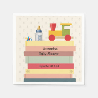 Servilleta De Papel Traer un Baby Shower de libros