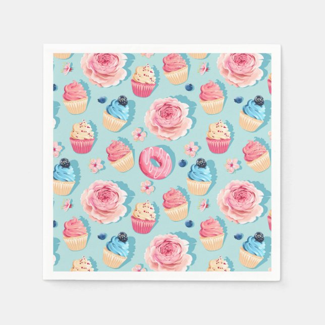 Servilleta De Papel Trajes dulces (Anverso)