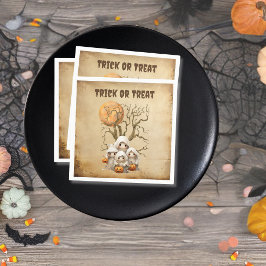 Servilleta De Papel Trampa o trato de una familia fantasma cutáneo y e