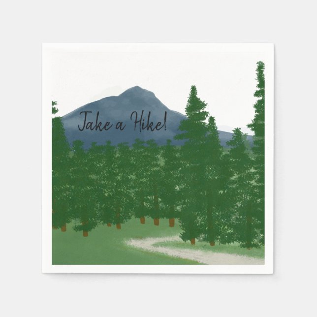 Servilleta De Papel Trayecto de Mountain Meadow (Anverso)
