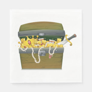 Servilleta De Papel Treasure Chest