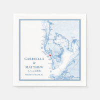 Treasure Island Florida Map Elegant Wedding