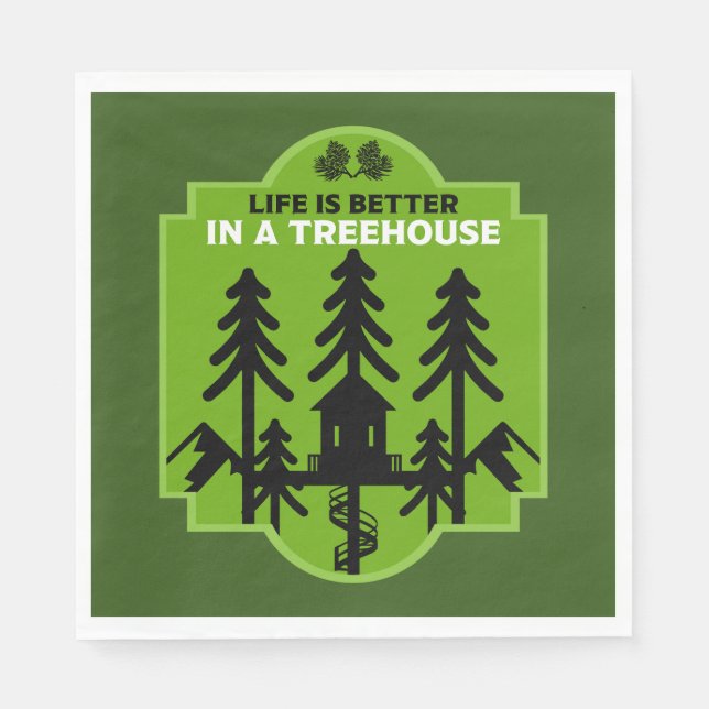Servilleta De Papel Treehouse Living (Anverso)