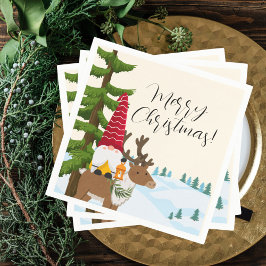 Servilleta De Papel Trek nórdico Feliz Navidad