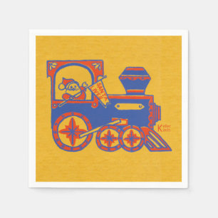 Servilleta De Papel Tren de Santa