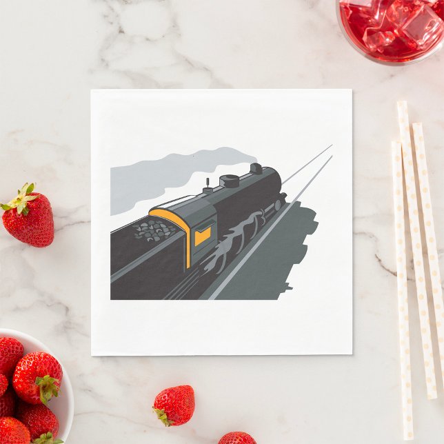 Servilleta De Papel Tren de vapor (Subido por el creador)