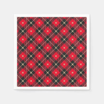 Trendy Black Red Plough