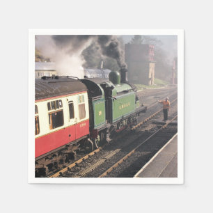 SERVILLETA DE PAPEL TRENES DE VAPOR