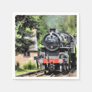 SERVILLETA DE PAPEL TRENES DE VAPOR