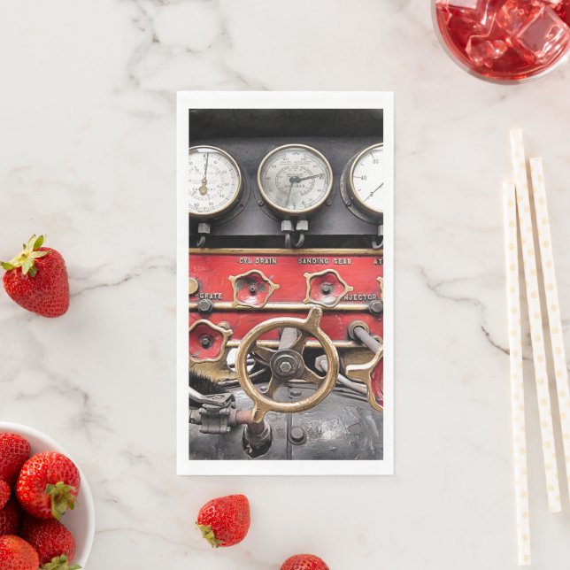 SERVILLETA DE PAPEL TRENES DE VAPOR (In situ)