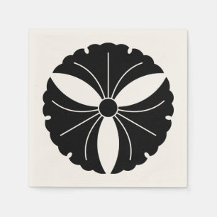 Servilleta De Papel Tres hojas de ginkgo