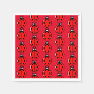 Servilleta De Papel Tres pequeños Ladybugs - Papel