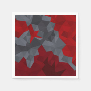 Servilleta De Papel Triángulos rojos dispuestos al azar.