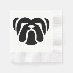 Servilleta De Papel tribal de bulldog.png