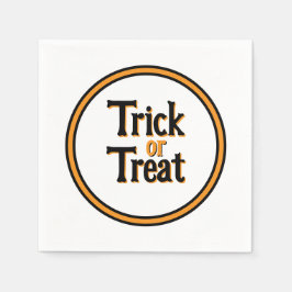 Servilleta De Papel Trick or Treat Halloween