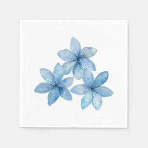 Servilleta De Papel Trío de color de agua de bonito pintado de flores