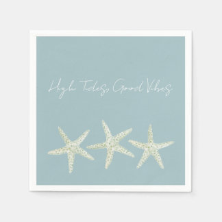 Servilleta De Papel Trío de Estrellas de Mar Acuarela