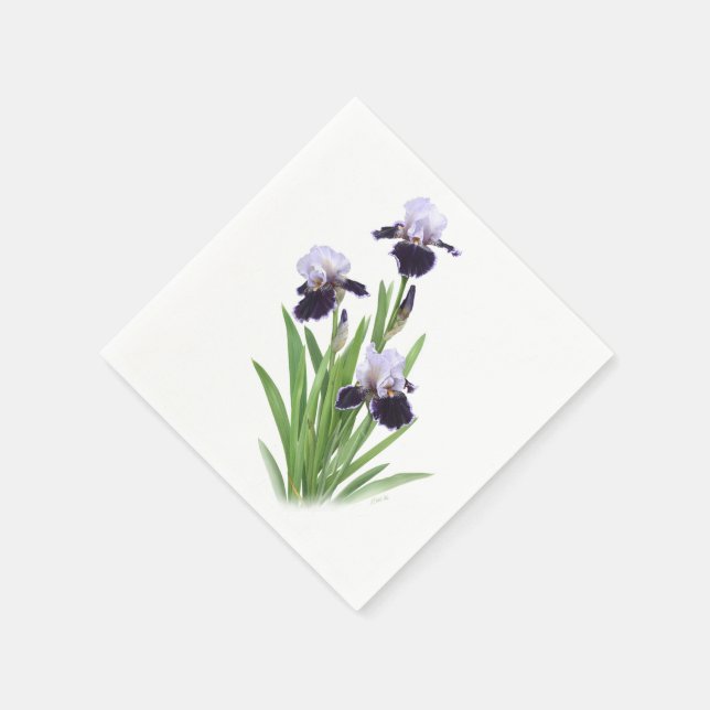 Servilleta De Papel Trío de Iris (Borde)