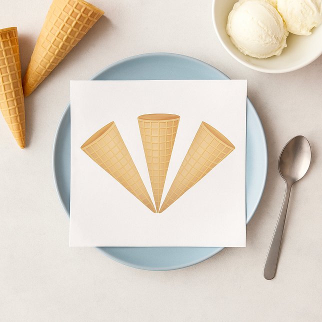 Servilleta De Papel Triple postre veraniego de helado de helado de hel (Subido por el creador)