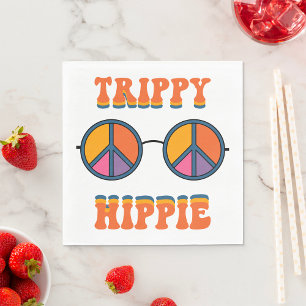 Servilleta De Papel Trippy Hippie