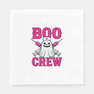 Servilleta De Papel Tripulación de Boo Enfermera Fantasma Halloween