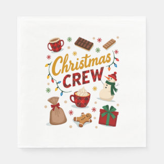 Servilleta De Papel Tripulación de Navidad (2)