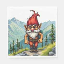 Servilleta De Papel Troll Hiking in Norway, Napkins