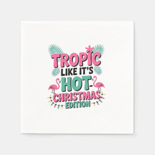 Servilleta De Papel Tropic Like It's Hot: Edición de Navidades