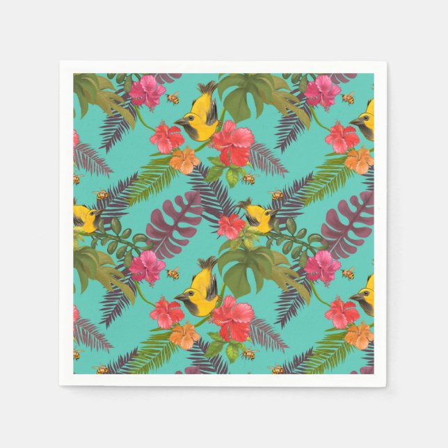 Servilleta De Papel Tropical (Anverso)