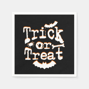 Servilleta De Papel truco o trato halloween