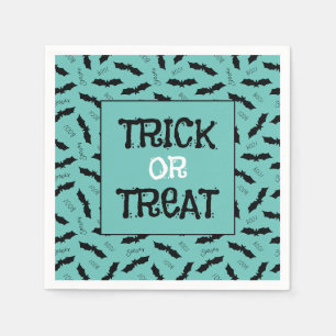 Servilleta De Papel Truco o truco de la fiesta de Halloween
