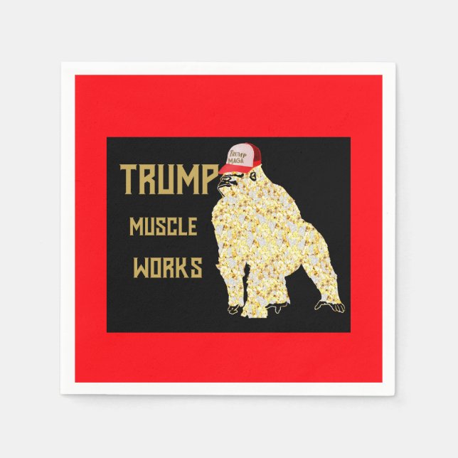 SERVILLETA DE PAPEL TRUMP (Anverso)