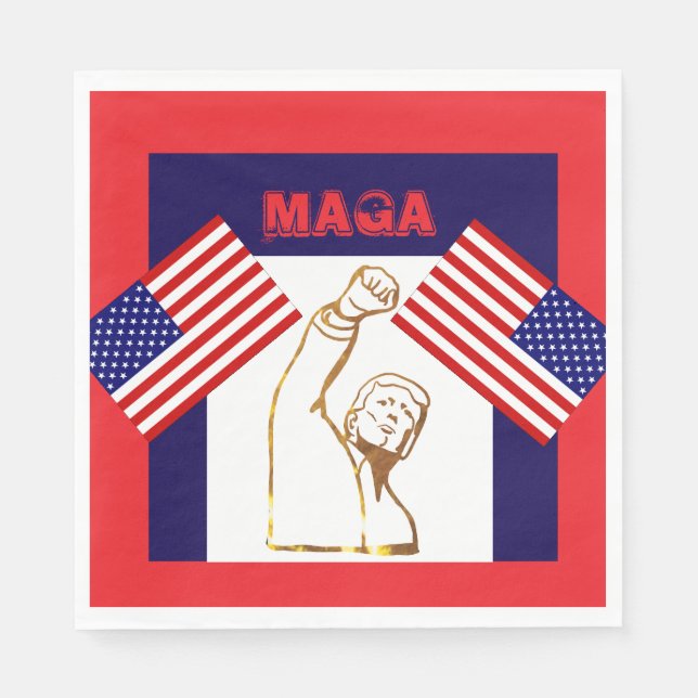 SERVILLETA DE PAPEL TRUMP (Anverso)