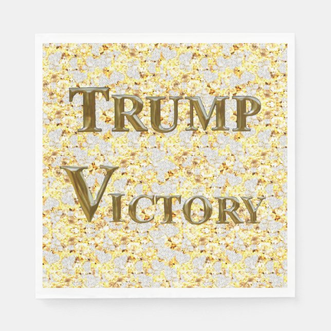 SERVILLETA DE PAPEL TRUMP (Anverso)