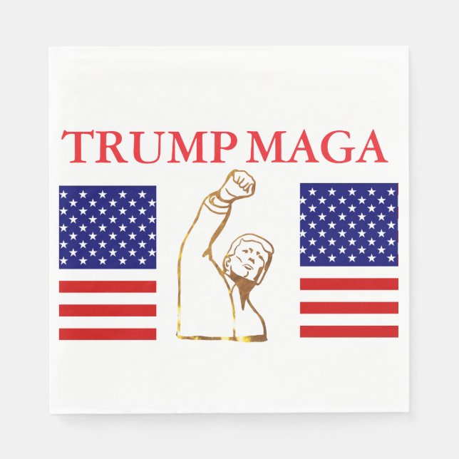 SERVILLETA DE PAPEL TRUMP (Anverso)