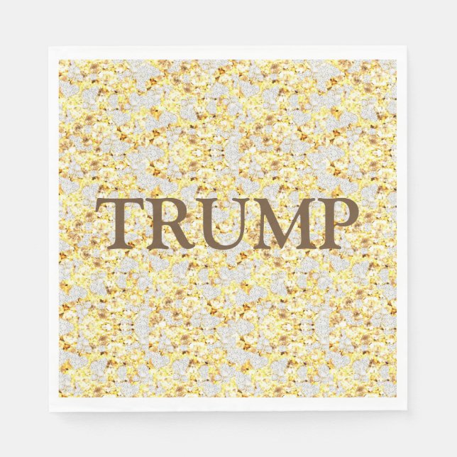 SERVILLETA DE PAPEL TRUMP (Anverso)