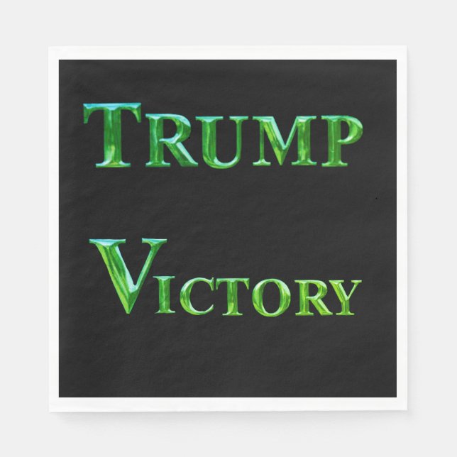 SERVILLETA DE PAPEL TRUMP (Anverso)