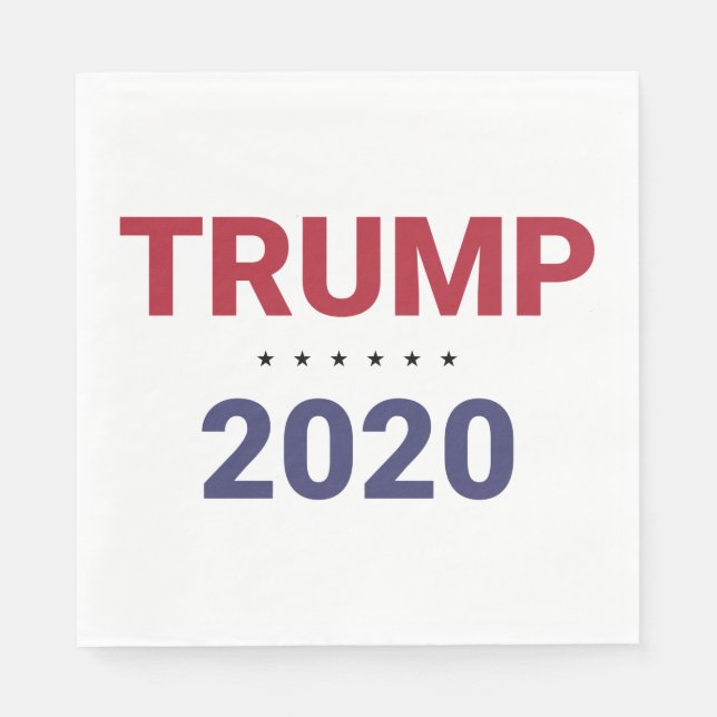 Servilleta De Papel Trump 2020 (Elecciones en Estados Unidos) (Anverso)