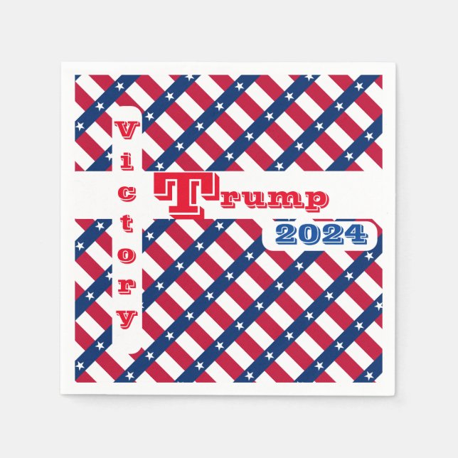 SERVILLETA DE PAPEL TRUMP 2024 (Anverso)