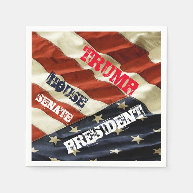 SERVILLETA DE PAPEL TRUMP 2024 (Anverso)