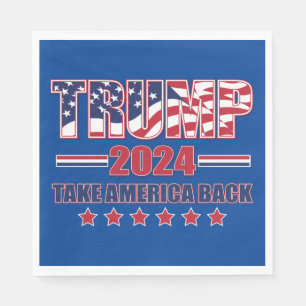 Servilleta De Papel Trump 2024 recupere a Estados Unidos