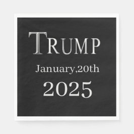 SERVILLETA DE PAPEL TRUMP 2025